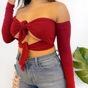 Laura’s boutique red cute shirt